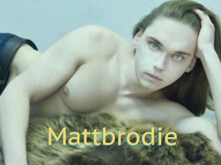 Mattbrodie